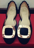 Roger Vivier 平底 粗跟鞋 